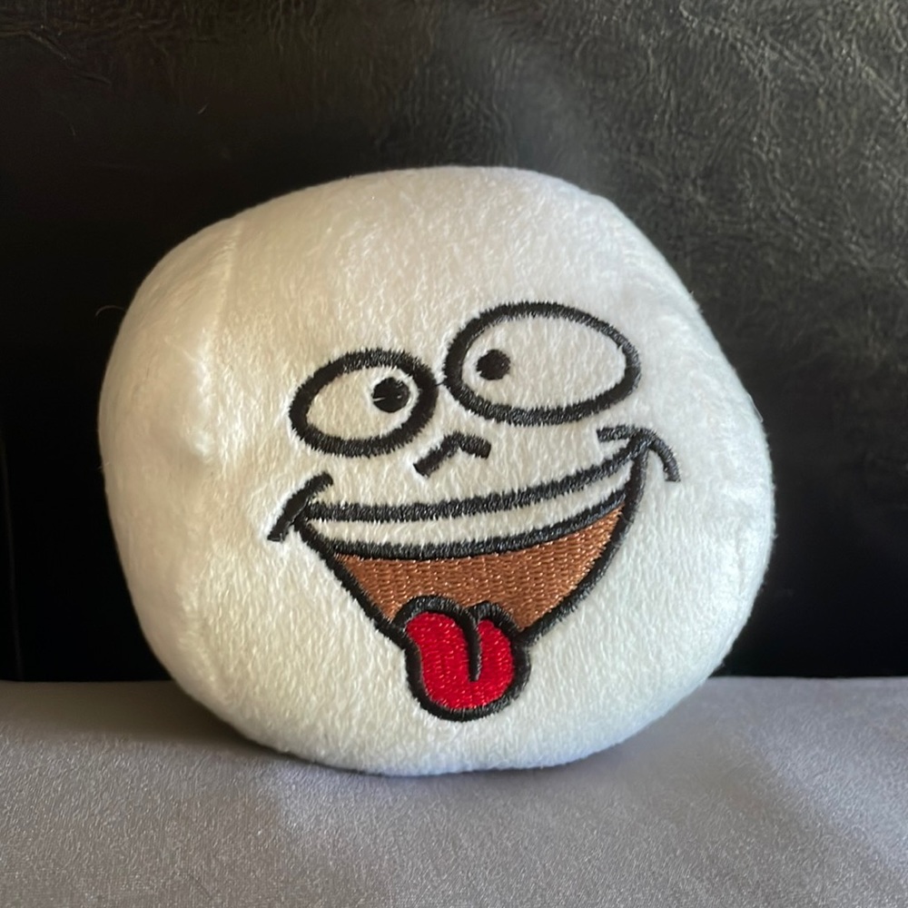 Small White Snowball Stuffed Ball - from TikTok